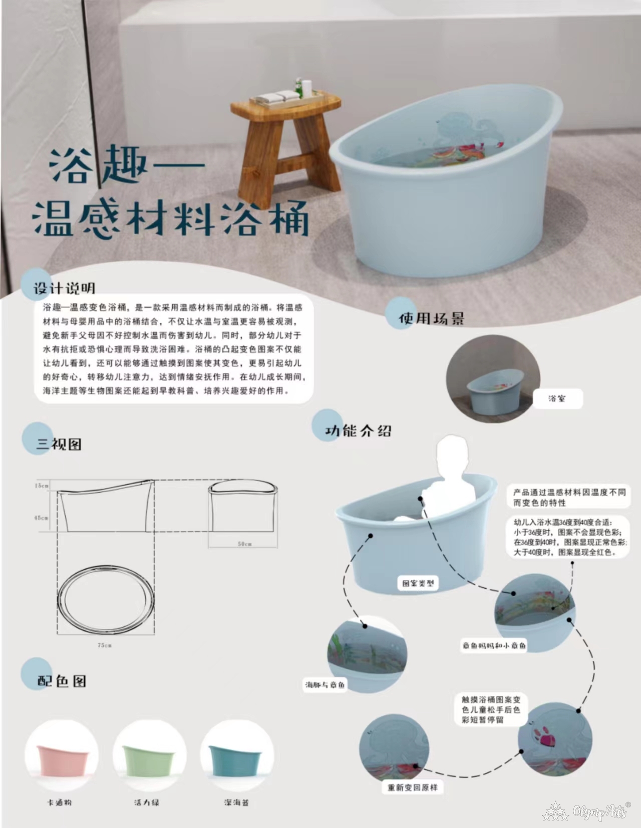 浴趣——温感浴桶 · 张旭