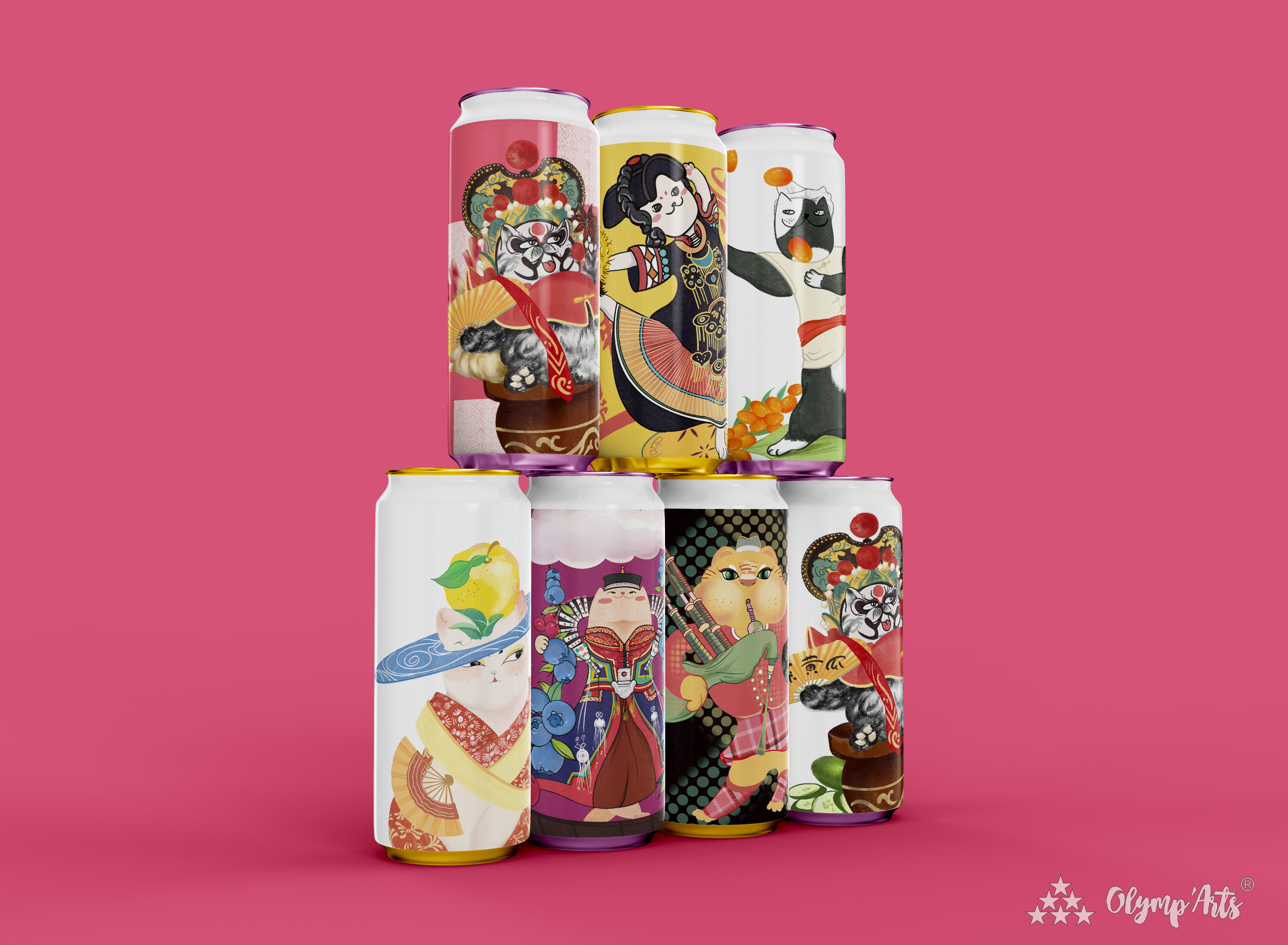 万未精酿啤酒包装设计 · 潘哲
