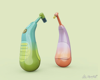 curve brushing——模块化狗狗电动牙刷设计 · 吴卓凡