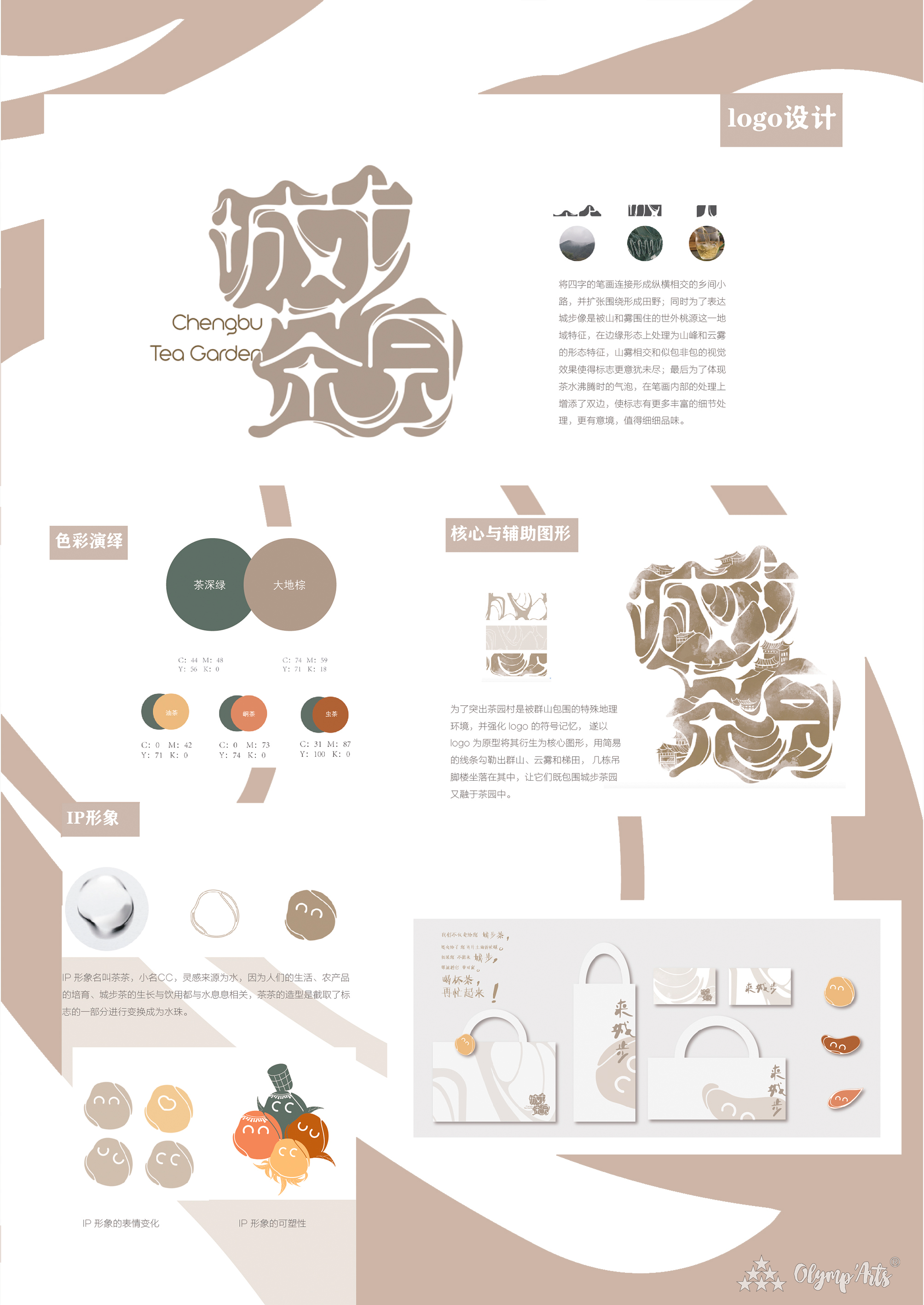 城市茶园品牌VI设计 · 吴雄