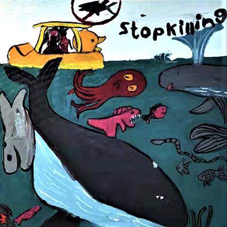 禁止捕杀海洋动物 · Sophie Jiang