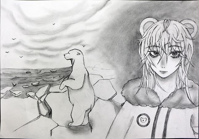 融化的北极 · 杨雨凡