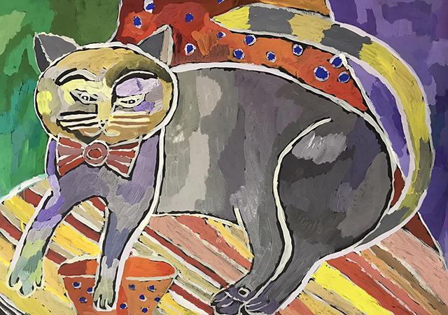 Cheerful Cat · Kuznetsov Ivan