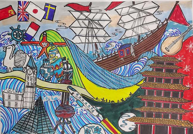 丝路飞天 · 曹子衿